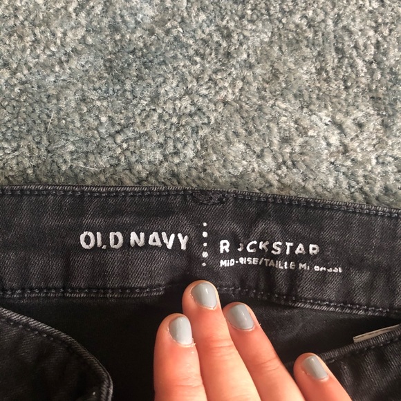 Size 00 Custom Painted Old Navy Jeans - Picture 7 of 14